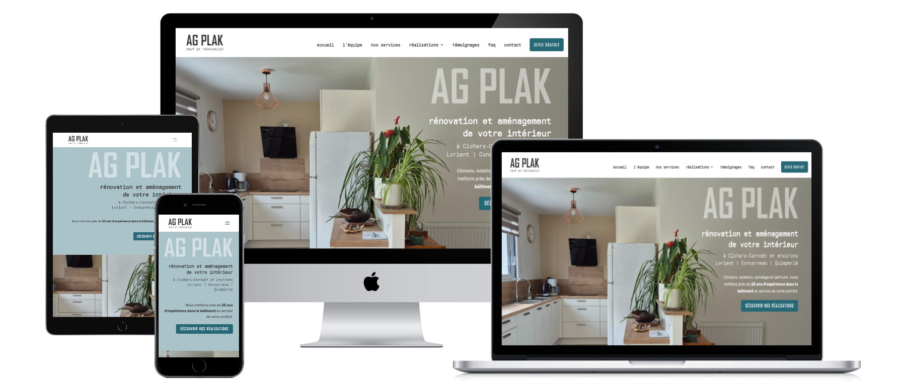 Création site Internet Navigatrice Ty Manouk Anouk Laurens